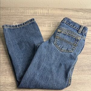 Cinch Blue Denim Jeans with Yellow Stitching